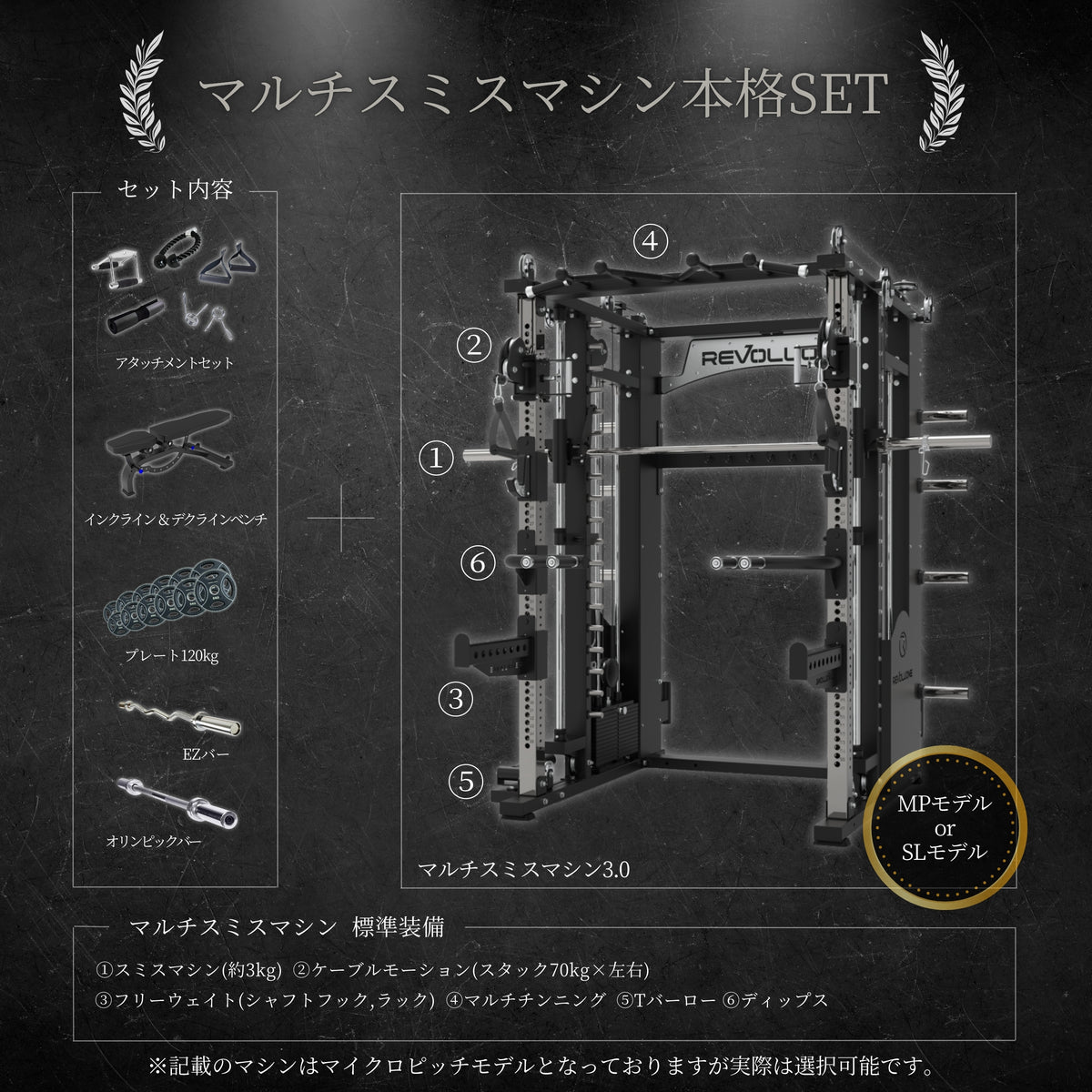 【引き取り限定】REVOLUONEレボルワンオールインワンスミスマシン本格セット 503D2CC9-3CB8-421A-822A-